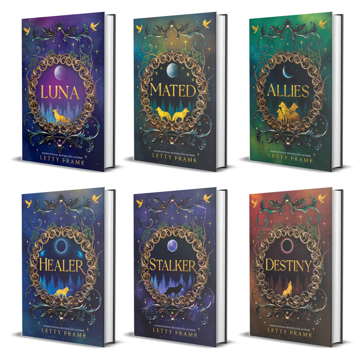 The Luna Series Collector’s Edition Complete Bundle (Books 1–6) – Signed Hardback Set
